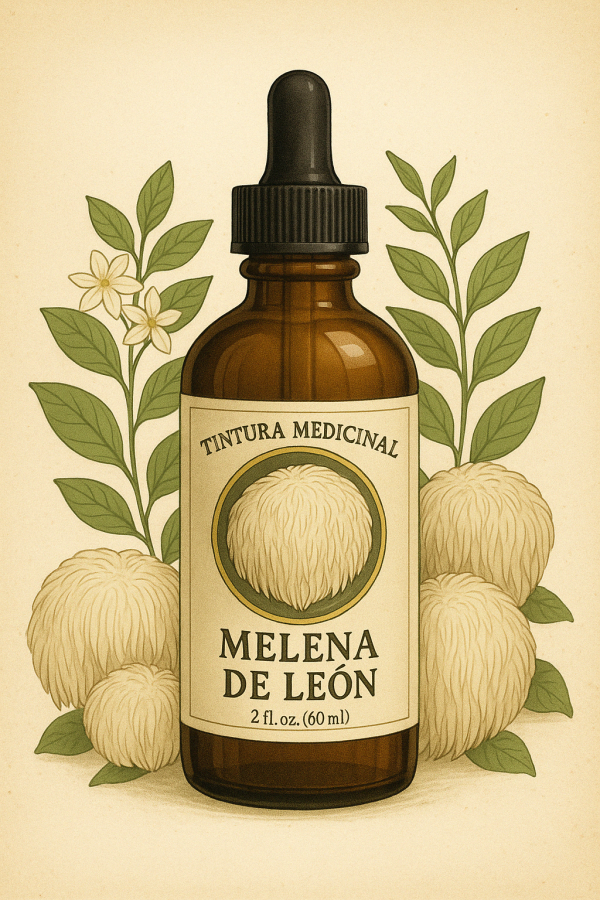TINTURA MEDICINAL MELENA DE LEÓN